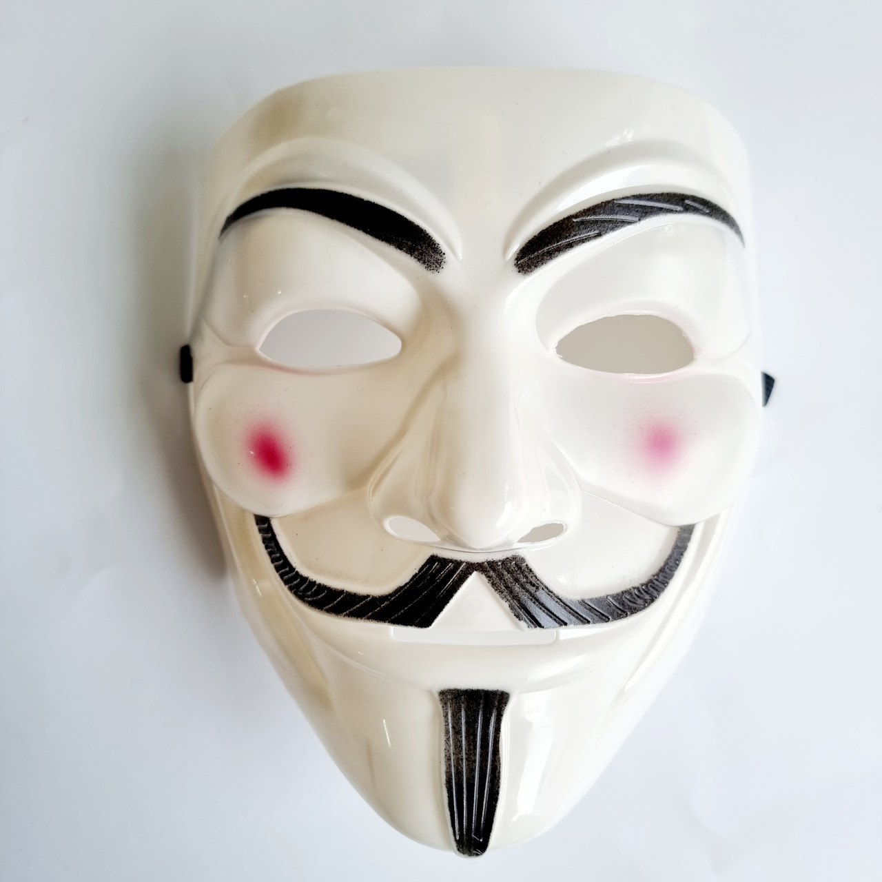 Маска Анонімуса Гай Фокс біла