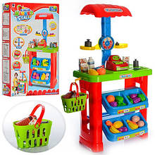 Детский игровой магазин 661-79 с корзинкой продуктов