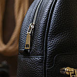 Жіночий рюкзак з натуральної шкіри Shvigel 16302 Чорний, фото 8