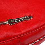 Яскравий жіночий рюкзак з натуральної шкіри Shvigel 16316 Червоний, фото 5