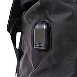 Чоловічий рюкзак з текстилю Vintage 20492 Чорний, фото 4