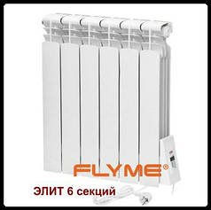 Електрорадіатор Flyme Elite/6 секцій/650 Ватів/праве під'єднання/