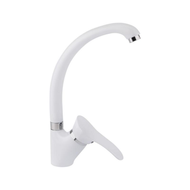 Змішувач для кухні Qtap Eris WHI 007, фото 1