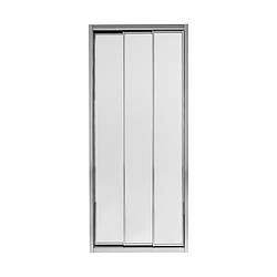 Душові двері в нішу Qtap Uniford CRM207.C4 68-71x185 см, скло Clear 4 мм, покриття CalcLess