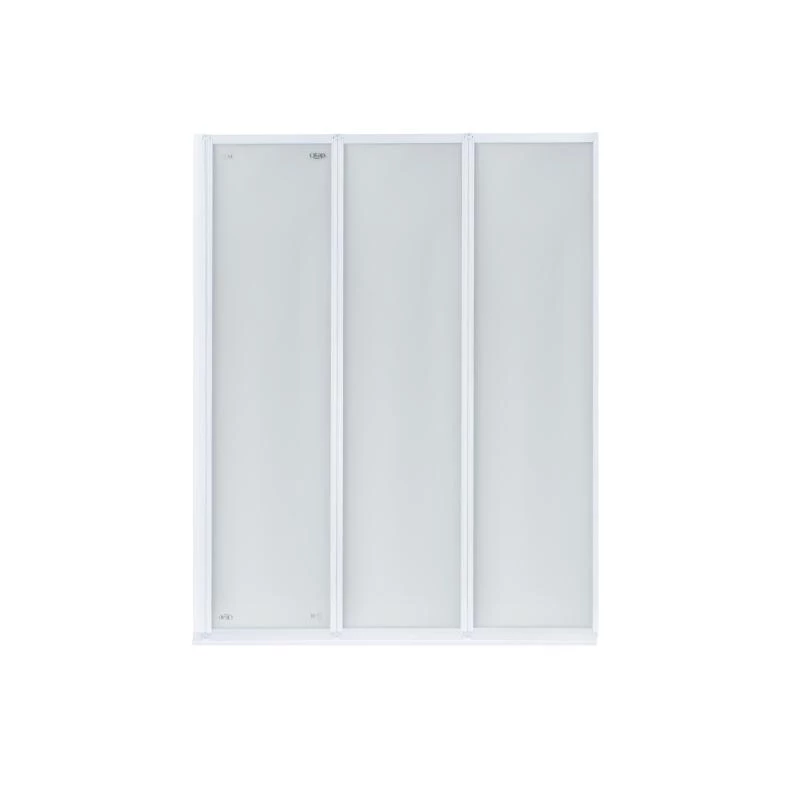 Штора на ванну Qtap Gemini WHI401114RP4 скло Pear 4 мм, 110x140 см