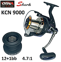 Катушка Shark-Diwa KCN III 9000 12+1BB (серфовая, морская, карповая)