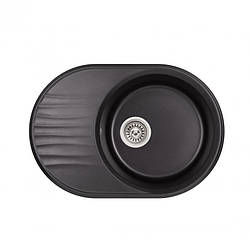 Кухонна мийка Qtap CS 7451 Black (QT7451BLA404)