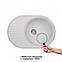 Кухонна мийка Qtap CS 7451 White (QT7451WHI650), фото 4