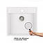 Кухонна мийка Qtap CS 5250 White (QT5250WHI650), фото 4