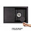 Кухонна мийка Qtap CS 7449 Black (QT7449BLA404), фото 3