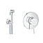 Комплект інсталяція Grohe Rapid SL 38722001 + унітаз із сидінням Qtap Jay QT07335176W + набір для, фото 10