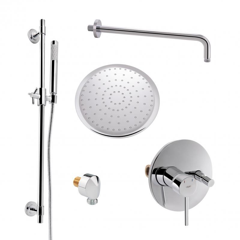 Комплект 5 в 1 душова система прихованого монтажу Qtap 103, фото 1