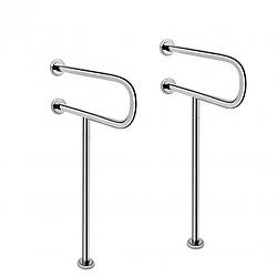 Поручень подвійний для раковини Qtap Freedom 520х900 Chrome QT229111CHR