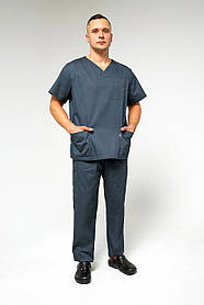 Медичний костюм Мадрид Темно-сірий