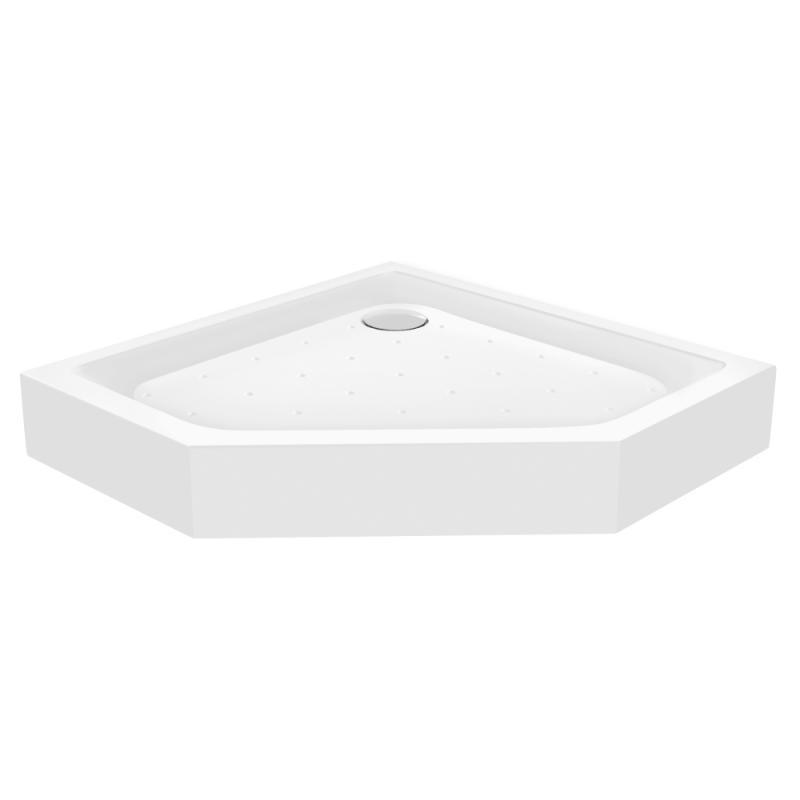 Душовий піддон Qtap Leoscorp 309915 90х90 см + сифон, фото 1