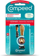 Compeed Sport (Компид) пластыри от мозолей на пятках для активных людей - 5 шт