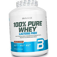 Спортивный сывороточный белок (протеин) BioTech 100% Pure Whey Lactose Free 2.27кг