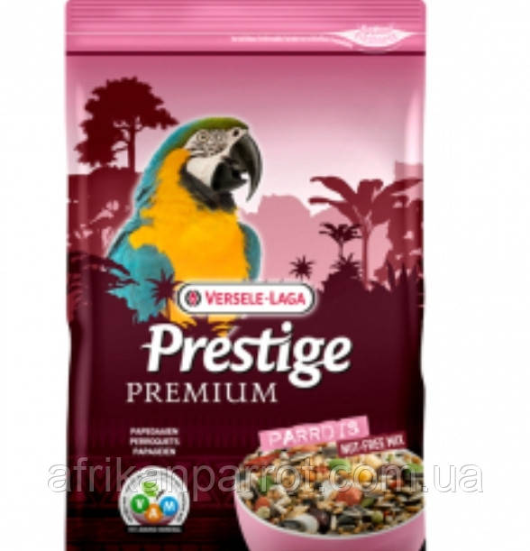 Versele-Laga Prestige Premium Parrots повнораційний корм для великих папуг, фото 1