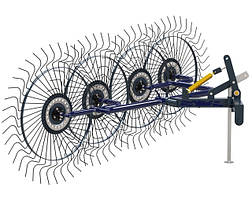 Граблі-Ворошилки для трактора