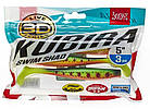Силіконова принада Lucky John KUBIRA SWIM SHAD 3D LJ Pro Series 5 "/ PG01 *3, фото 3
