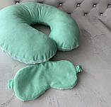 Подушка для сну + маска для сну в подарунок., фото 3