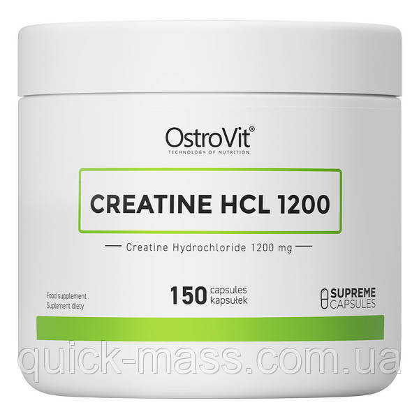 Креатин гідрохлорид Ostrovit Creatine HCL 1200 150 caps