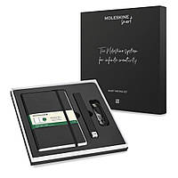 Набор Moleskine Smart Writing Set Ellipse Smart Pen + Paper Tablet черный нелинованный SWSAB33BK01