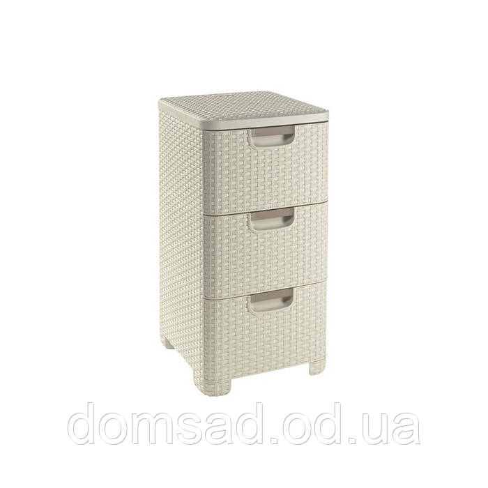 Комод пластиковий "BRILLIANT" 63х38х33 Efe plastics
