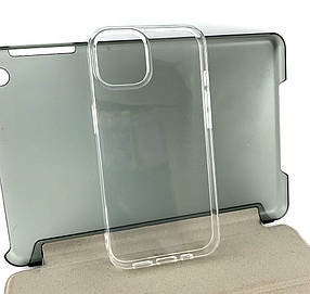 Чохол на iPhone 13 накладка на бампер Avantis силіконовий прозорий глянцевий