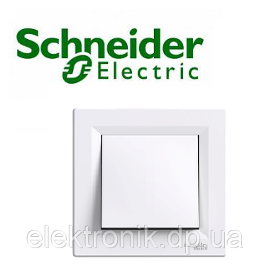 Вимикач 1 кл. Shneider-Electric Asfora білий EPH0100121