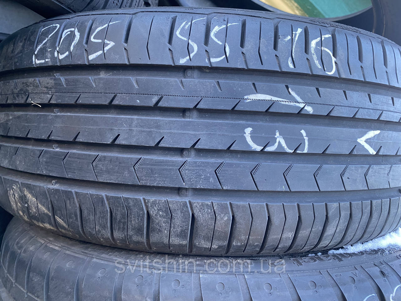 1шт одиночка літо 205/55r16 Continental PremiumContact 5 РОЗПАРОВКА