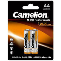 Новинка Аккумулятор Camelion AA 2500mAh Ni-MH * 2 R6-2BL (NH-AA2500BP2) !