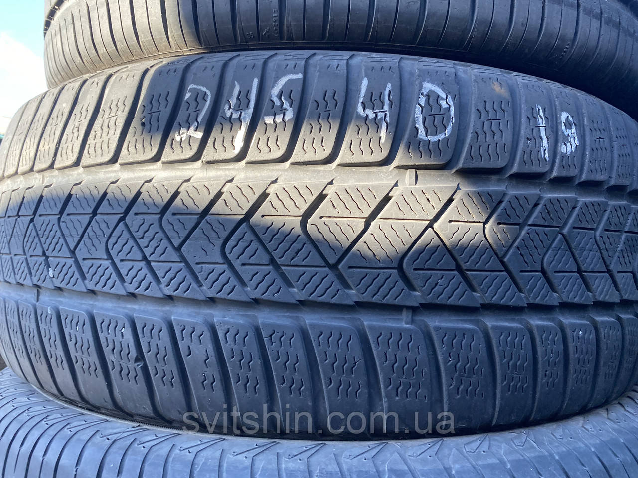 1 шт. розпарювання 245/40R19 PIRELLI Sottozero 3 (одиночка) 5 мм