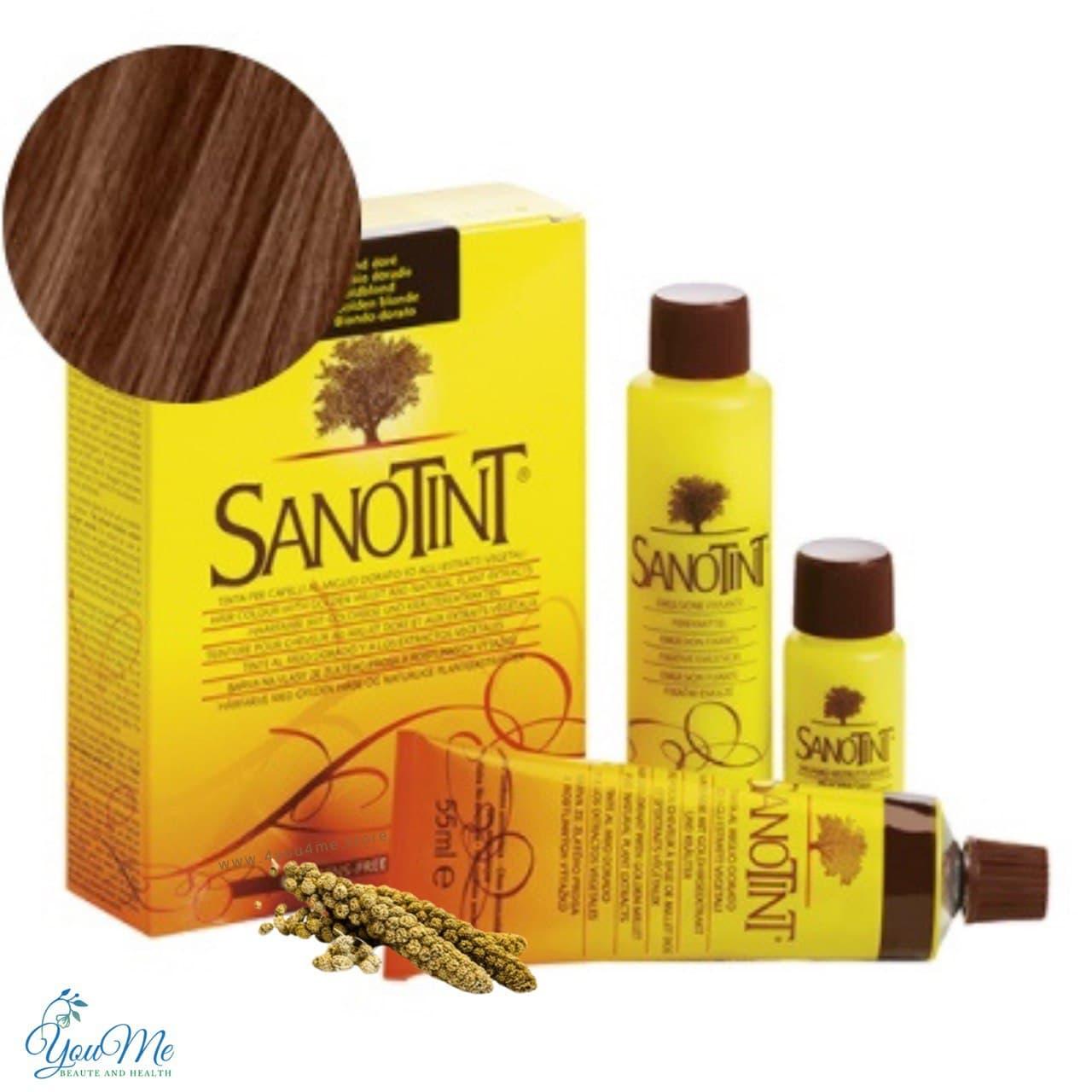 Sanotint Classic Фарба для волосся No 12 «Золотисто-Русявий» Санотинт Вівасан Швейцарія 125 мл