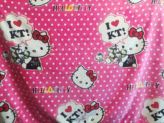 Плед у ліжечко "Кітті" 110*140 см (мікрофібра)