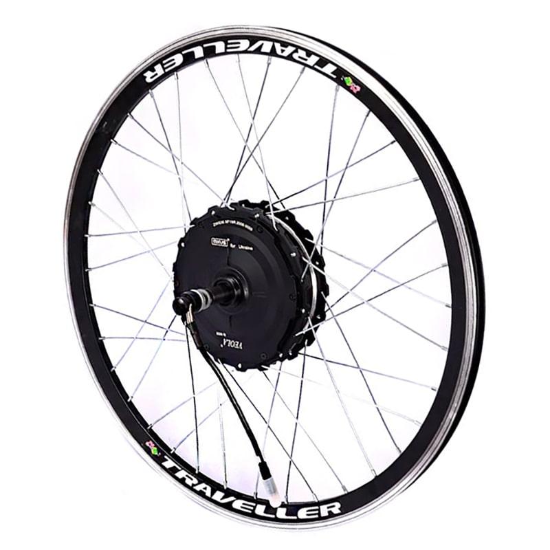 Мотор-колесо MXUS ZWG36 XF19R 1000Вт редукторне, заспицьоване  (заднє)