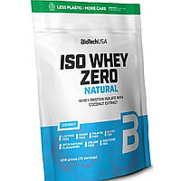 Спортивний сироватковий білок ізолят (протеїн) BioTech Iso Whey Zero Natural 1,816 кг