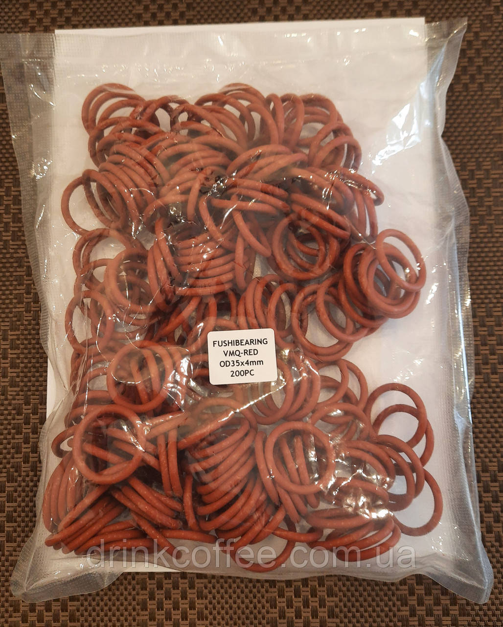 Ущільнювач прокладка гумка 35x27x4мм — 1 шт., фото 1