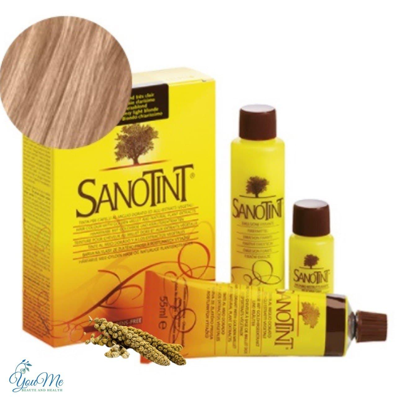 Sanotint Classic Фарба для волосся No 19 «Ультрасвітлий Блонд» Санотинт Вівасан Швейцарія 125 мл