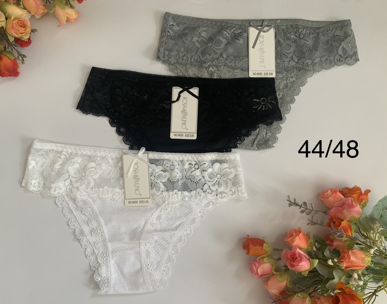 Труси бавовна верх мереживо