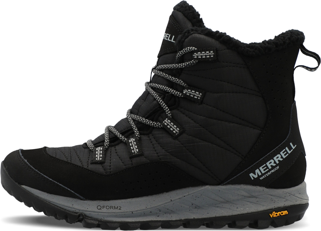 Черевики жіночіі Merrell J066944 ANTORA SNEAKER BOOT WP women's boots колір: чорний