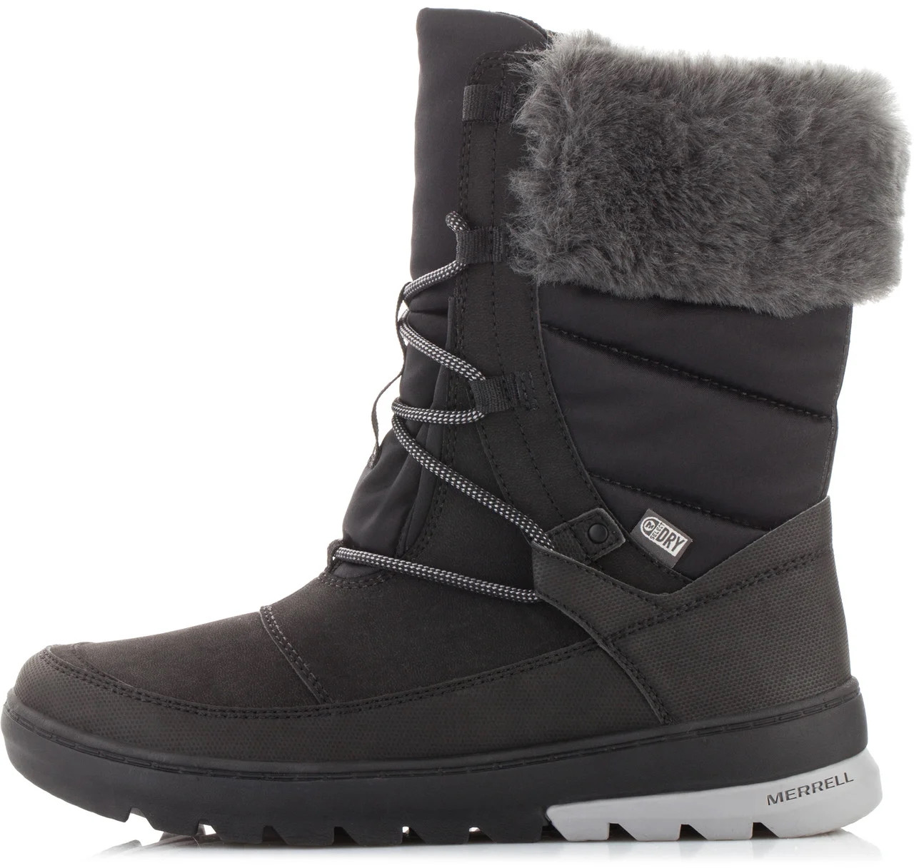 Черевики жіночі Merrell 45680 AURA MID LACE POLAR WTPF колір: чорний