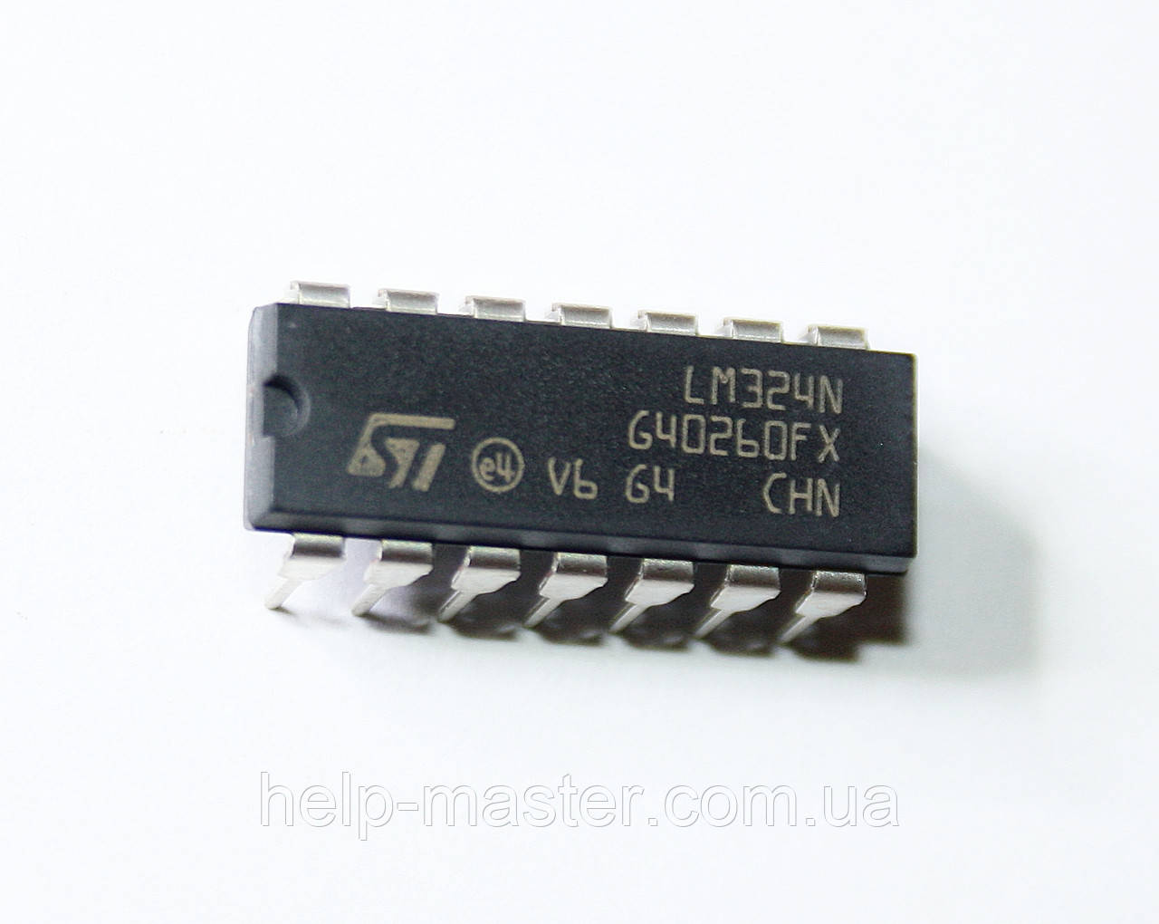 Мікросхема  LM324N (DIP14), фото 1