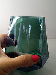 Стакан для напоїв Дзеркальна бірюза 450 мл