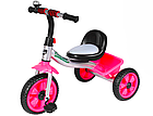 Дитячий триколісний велосипед від 1 року EVA-колеса TILLY TRIKE T-319, фото 4