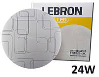 Светильник LED GRAFIT 24W 4100K круг накл.1680Lm (d-310mm) 15-23-76 LEBRON