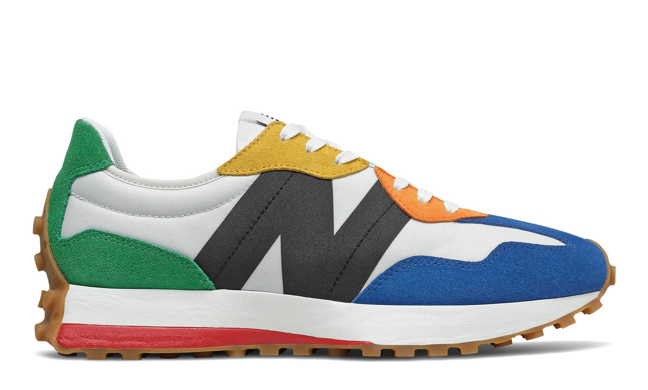 Кросівки чоловічі New Balance MS327PBA колір: білі/мульті
