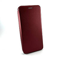 Чехол для Nokia G20, G10 книжка Luxo боковой с подставкой и карман для карт и купюр бордовый