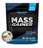 Високовуглеводний гейнер для набору ваги Willmax Mass Gainer 2000 г, фото 3