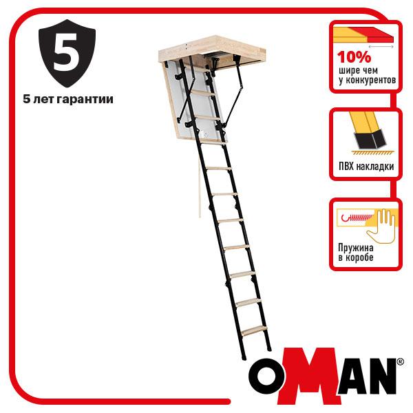 Сходи на горище Oman Mini Termo (90x60) H265 - фото 1 - id-p1558013799